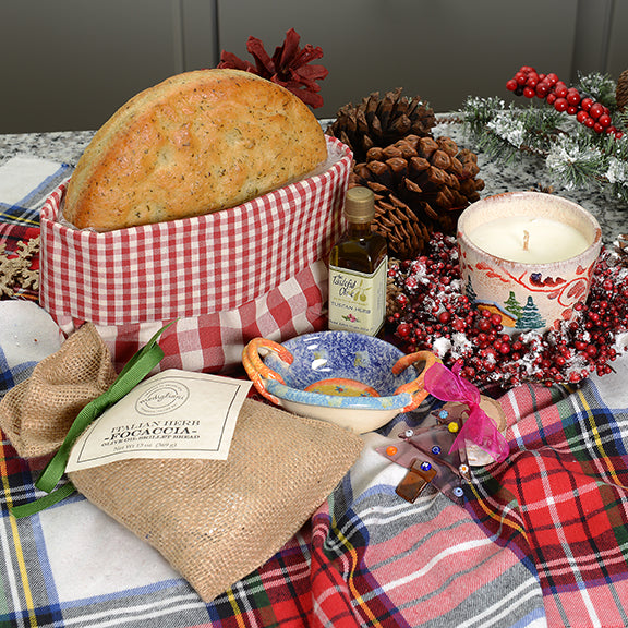 Holiday Gift with Bread Basket