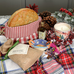 Holiday Gift with Bread Basket
