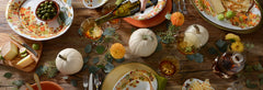 thanksgiving table setting tablescape