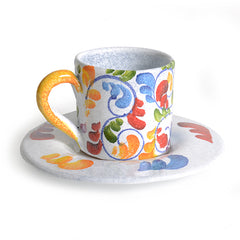 Positano Espresso Cup and Saucer