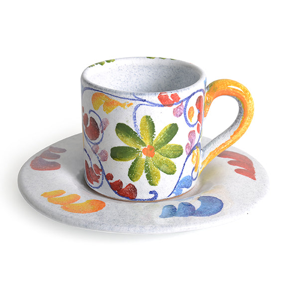 Positano Espresso Cup and Saucer