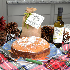 Holiday Gift Set with Natale Cake Plate