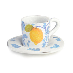 Amalfi Espresso Cup and Saucer