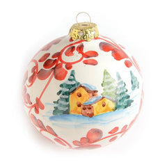 Montagne Invernali Small Christmas Ornament