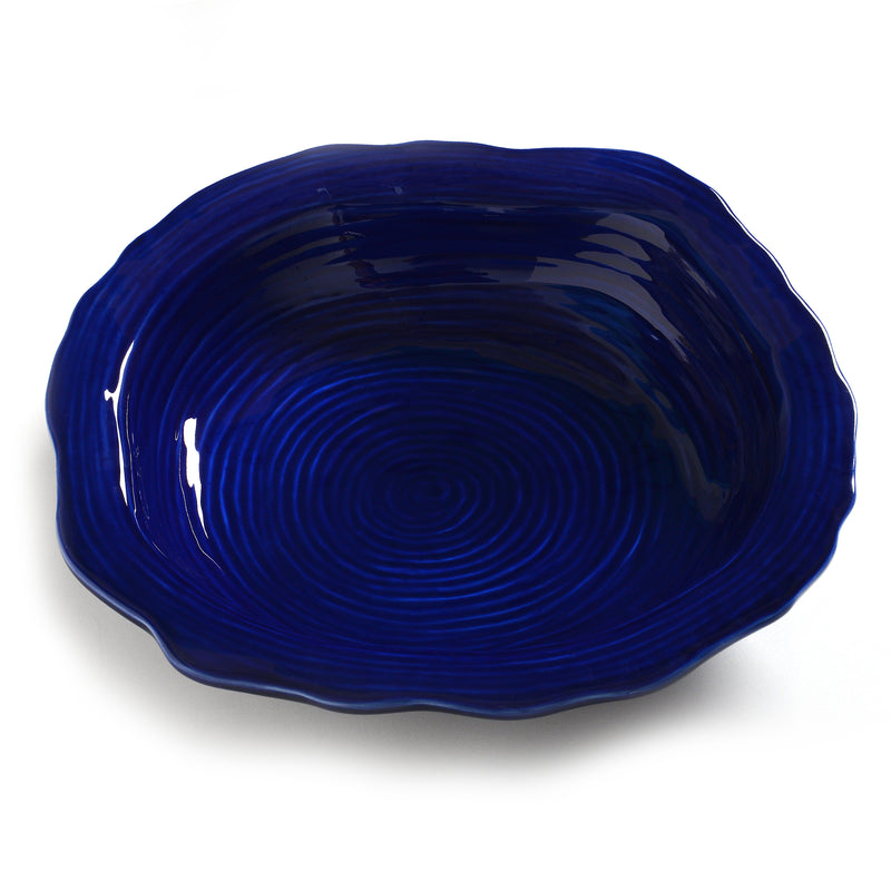 Colori Blue Serving Bowl
