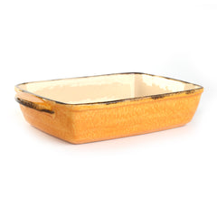 Da Forno Yellow Rectangular Casserole