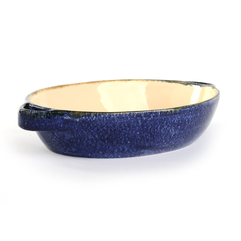 Da Forno Blue Oval Casserole Dish