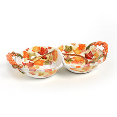 Lungotevere Two Section Antipasto Dish