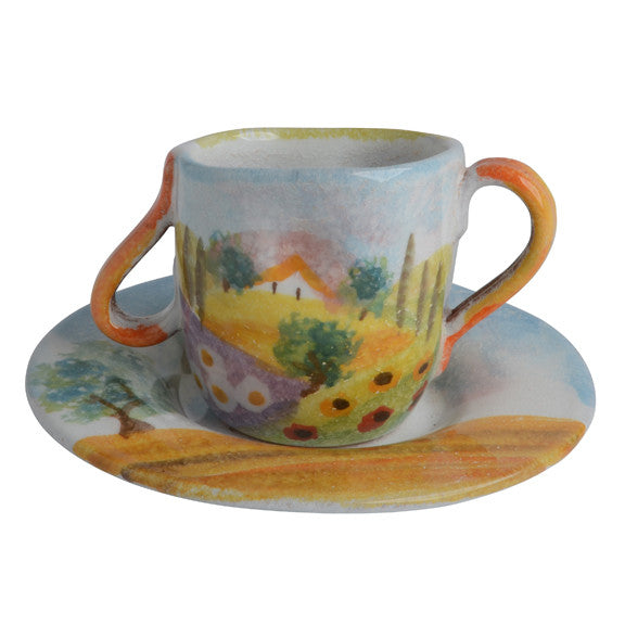 Espresso Cup and Saucer 