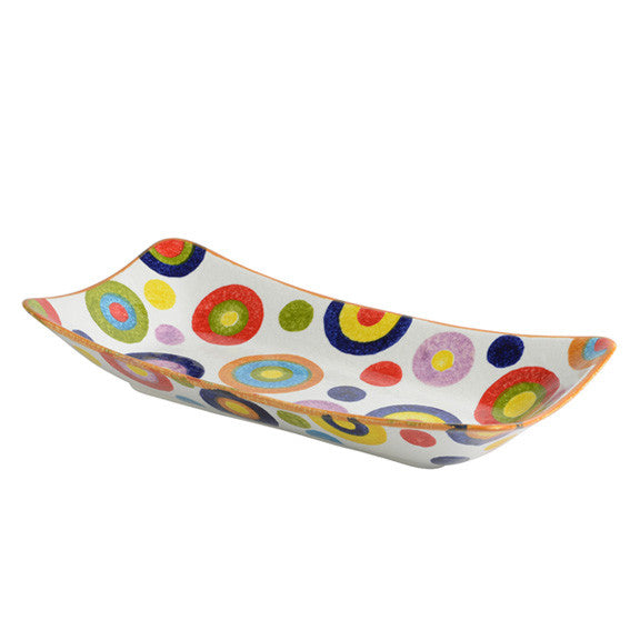 Circle Large Rectangular Platter