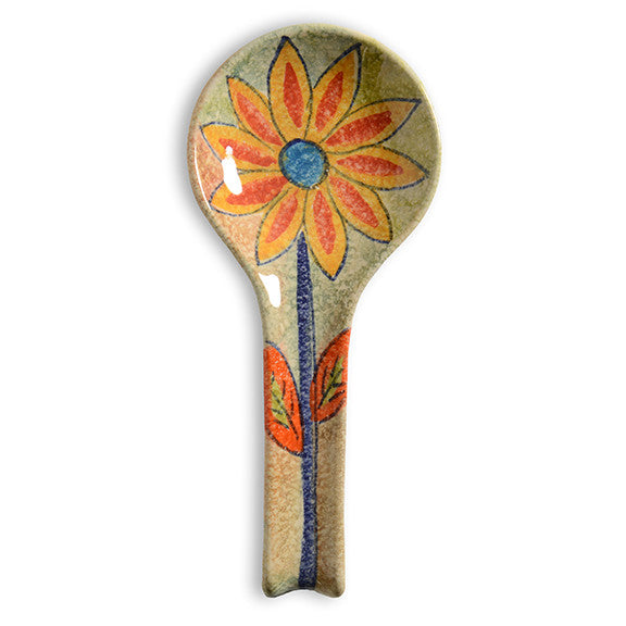 Roma Amor Spoon Rest with Sunflower