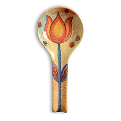 Roma Amor Spoon Rest with Tulip