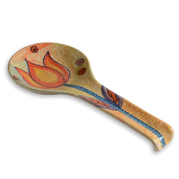 Roma Amor Spoon Rest with Tulip