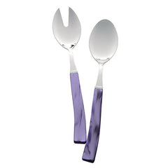Via Veneto Salad Set in Purple