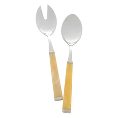 Horn Salad Serving Set