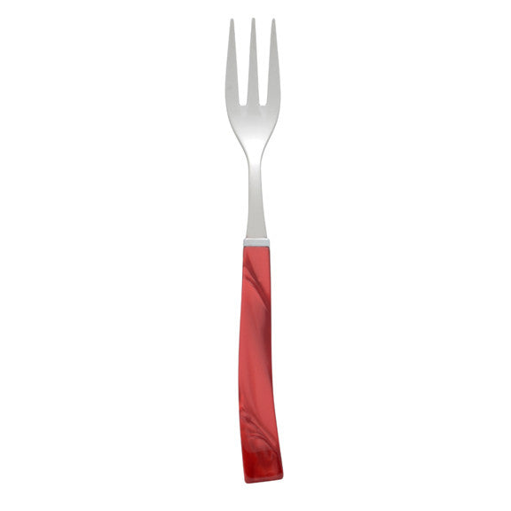 Red Serving Fork
