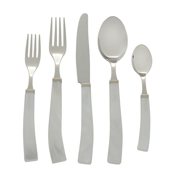 White  Five Piece Place Setting