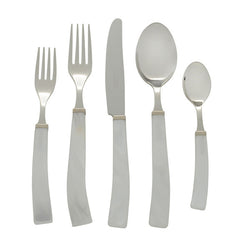 White  Five Piece Place Setting