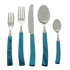 Turquoise Five Piece Place Setting
